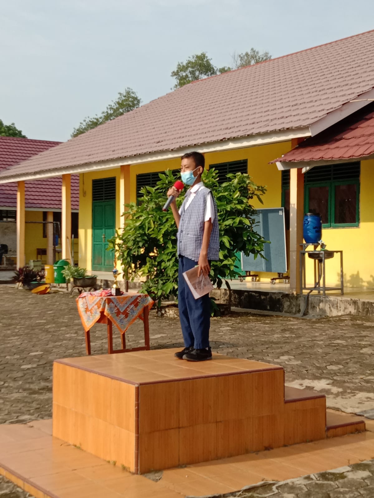 Umpan Balik Kegiatan Literasi di SMPN 1 Sembawa