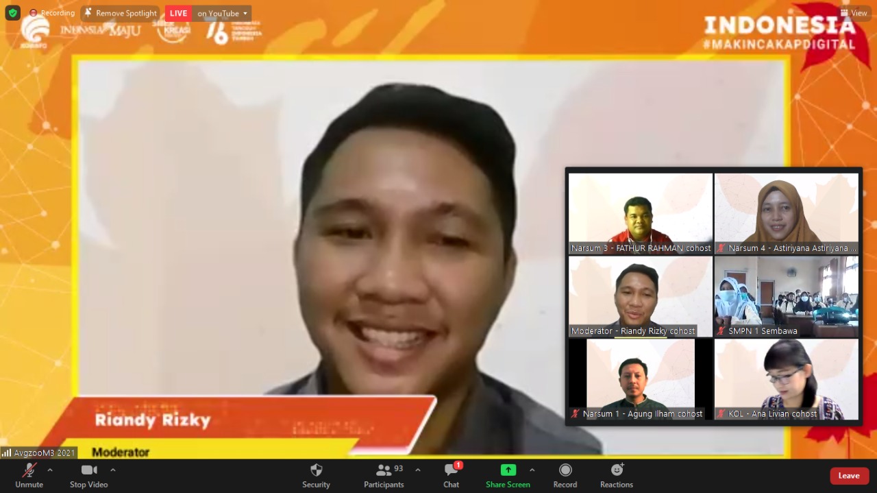 WEBINAR LITERASI DIGITAL BAGI TENAGA DIDIK DAN ANAK DIDIK DI ERA DIGITAL